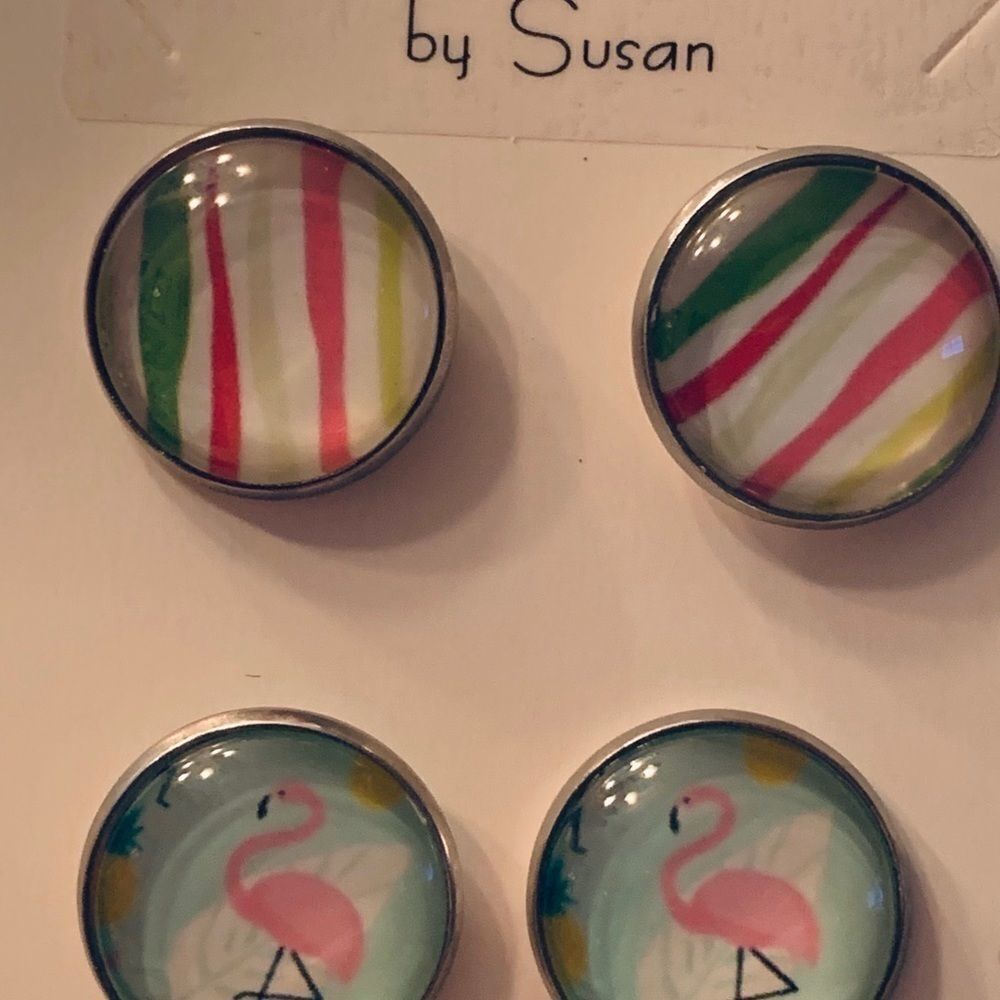 EARRINGS, Set of 2 - Picture 2 of 2